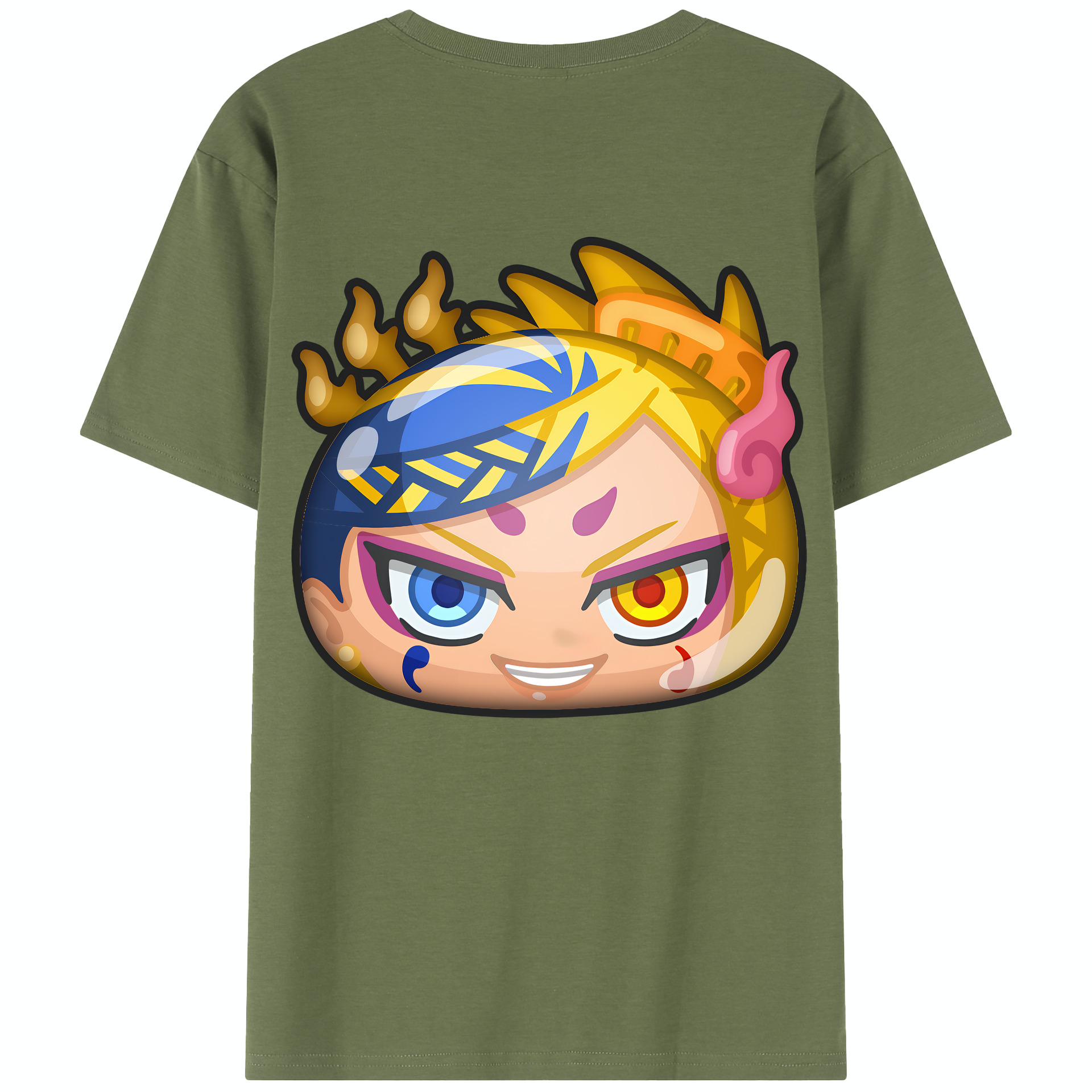 （画像用） 妖怪ウォッチ Yo-kai Watch 綿100％半袖Tシャツ（背面プリント）